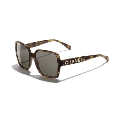 chanel square sunglasses ch5380 tortoise/brown gradient|Sunglasses: Square Sunglasses, acetate & lambskin Tortoise.